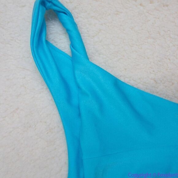 NEW Frankie's Bikinis sky blue bottom, L - Picture 14 of 16